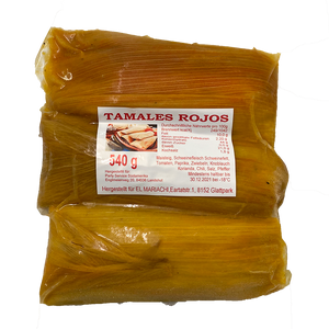 Tamales Puerco en Salsa Roja 3PCS