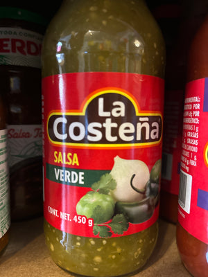 Salsa Verde Costeña 450g