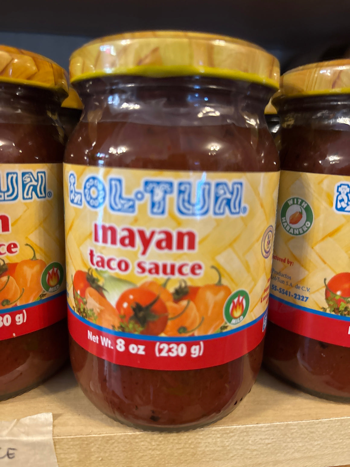 Mayan Taco Sauce Red Lol Tun 230g