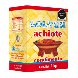 Achiote en Pasta Lol Tun 1KG