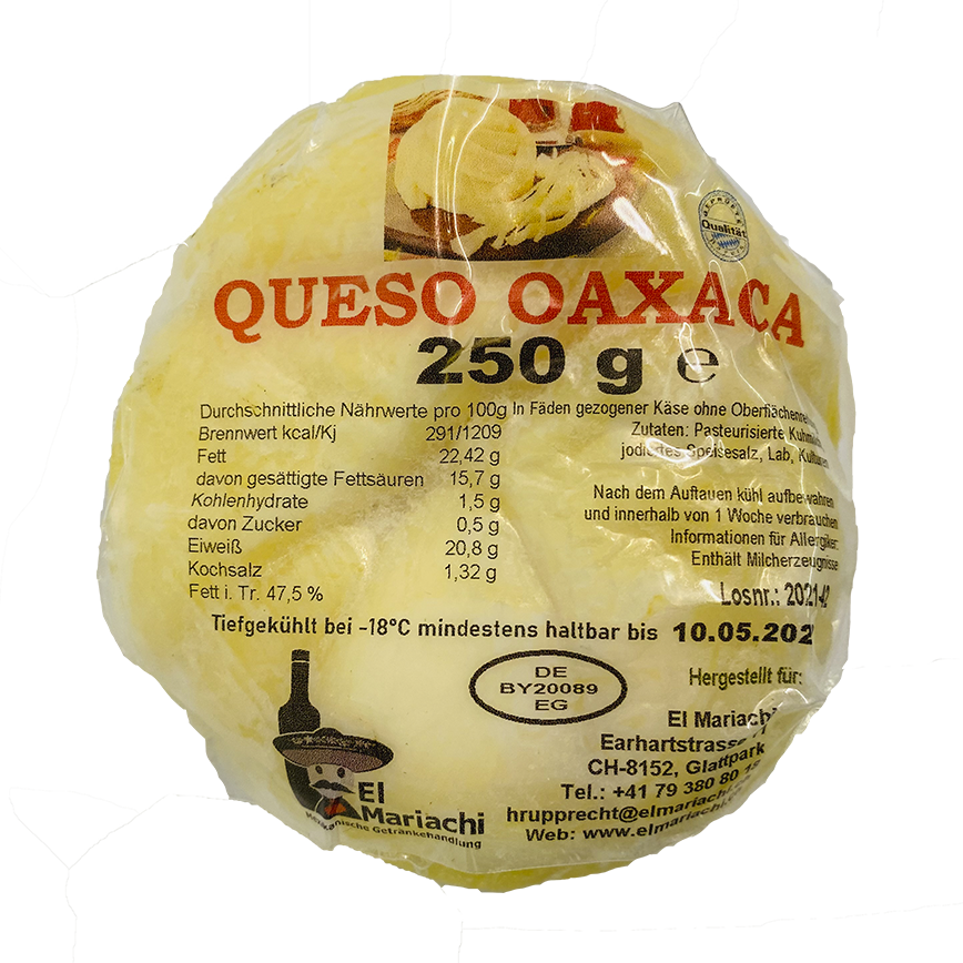Oaxaca Cheese 250G